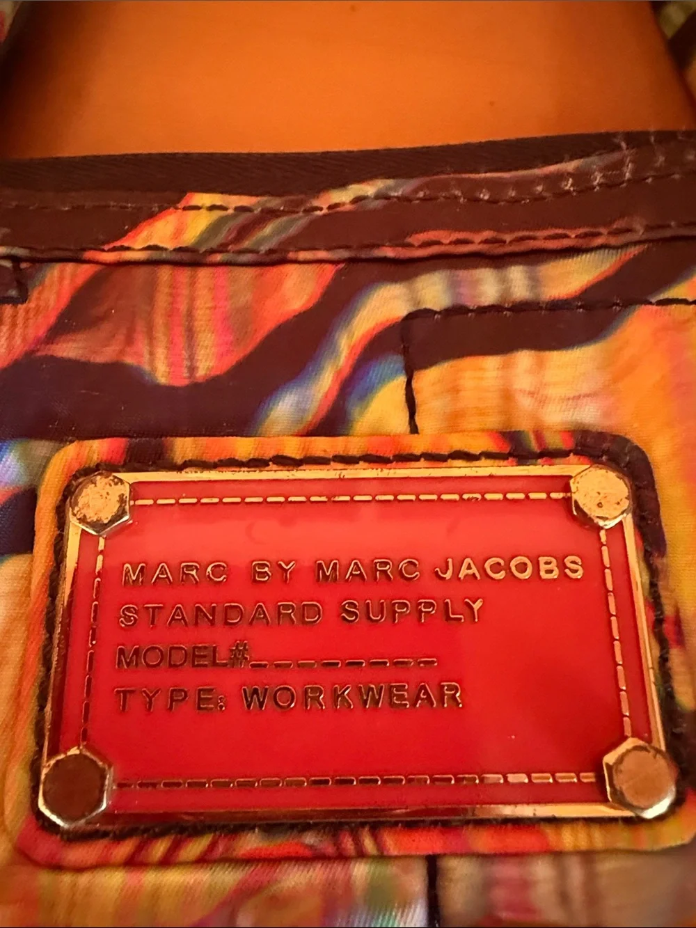Marc by Marc Jacobs Multicolor Quilted Laptop Bag